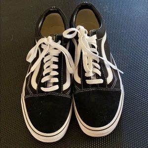 Black vans size 9